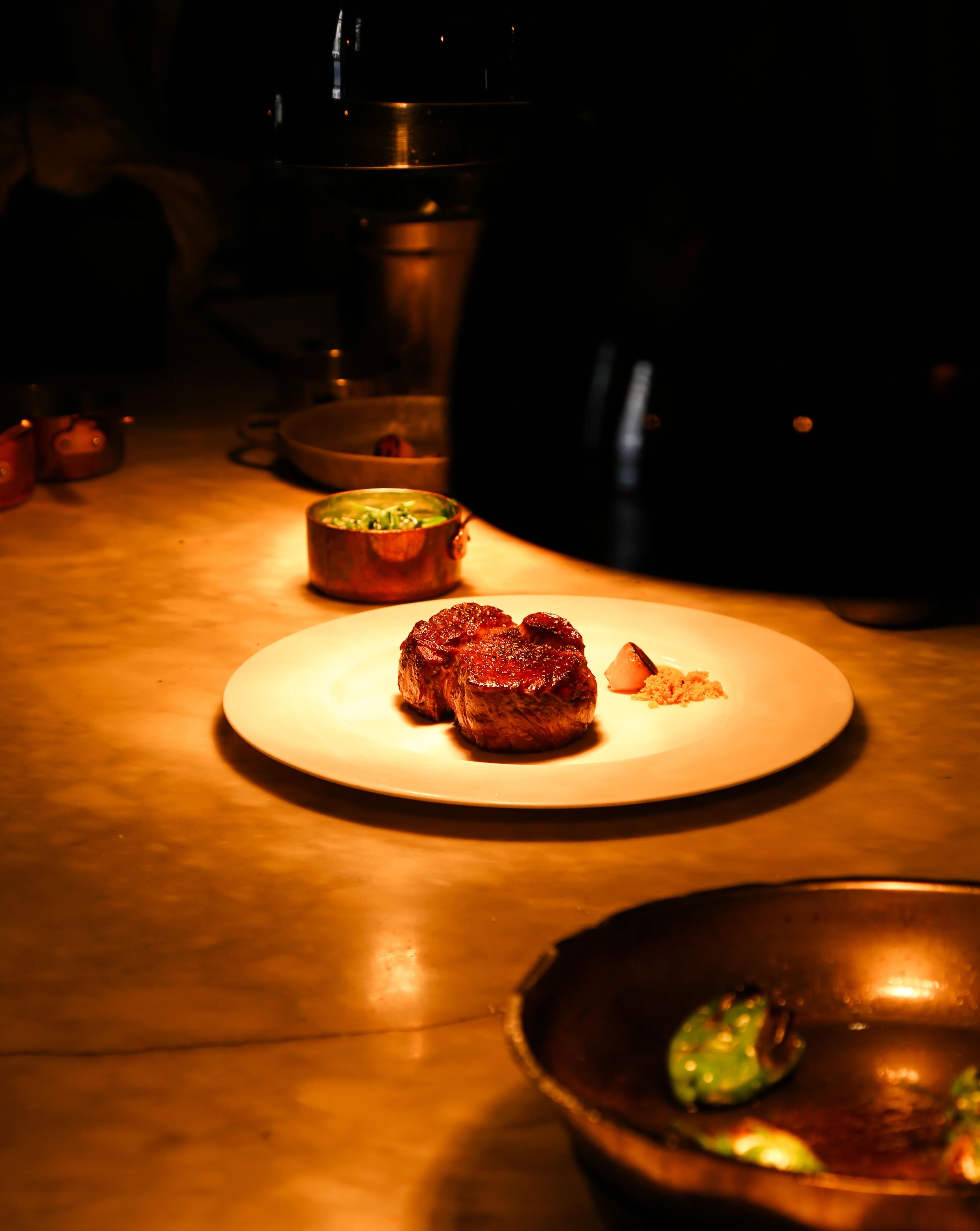 Fine dining restaurant atmosphere